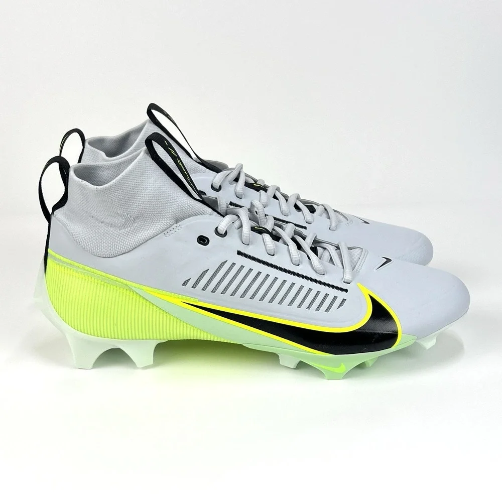 Nike Vapor Edge Pro 360 2 Football Cleats Platinum Green nby DA5456-004 Mens 14